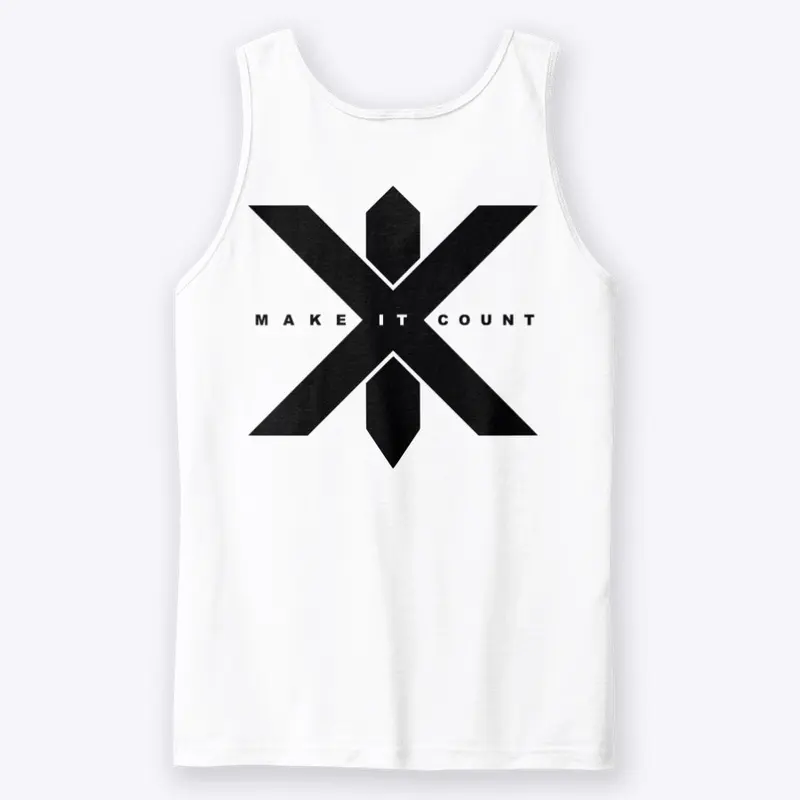 Make It Count Tank | Stark White